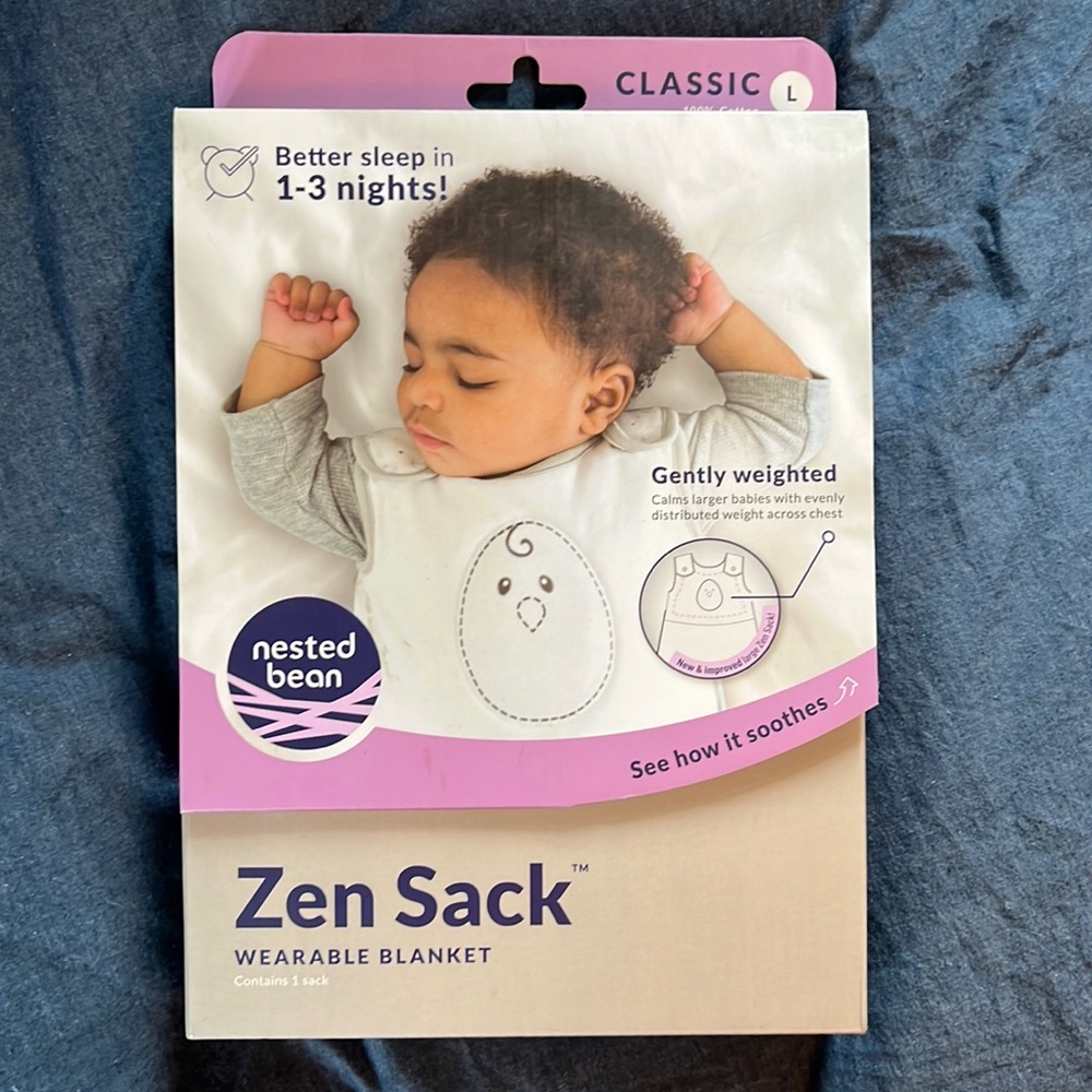 NWT Zen Sleep Sack size large by Nested Bean